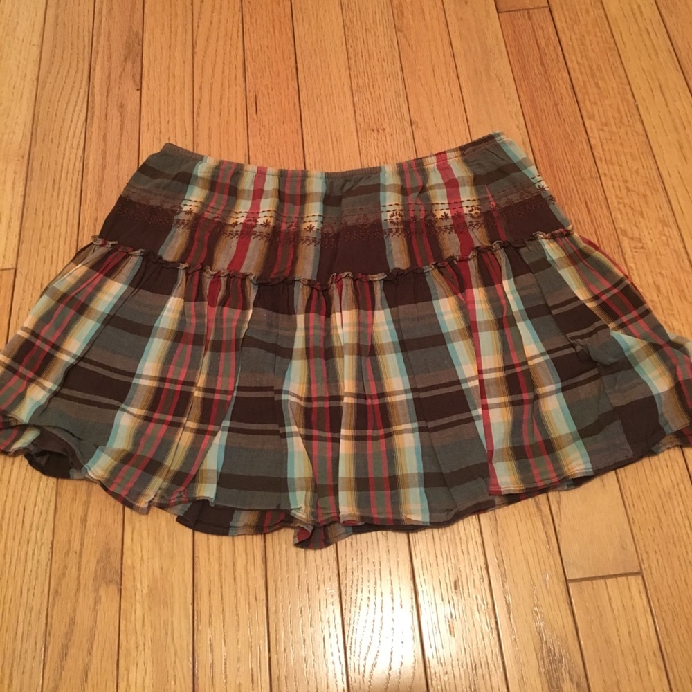 Plaid Skirt