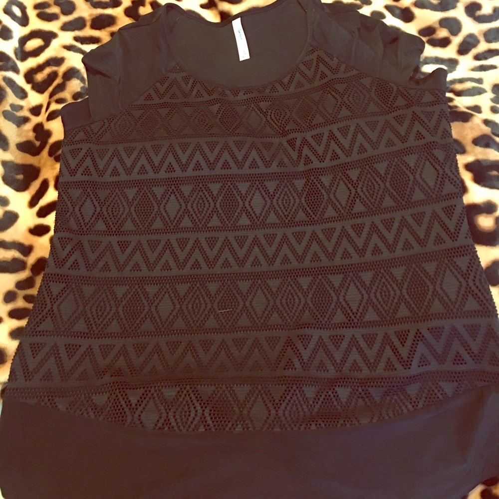 Cute black blouse