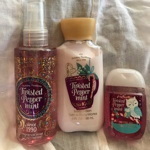 Twisted Peppermint set