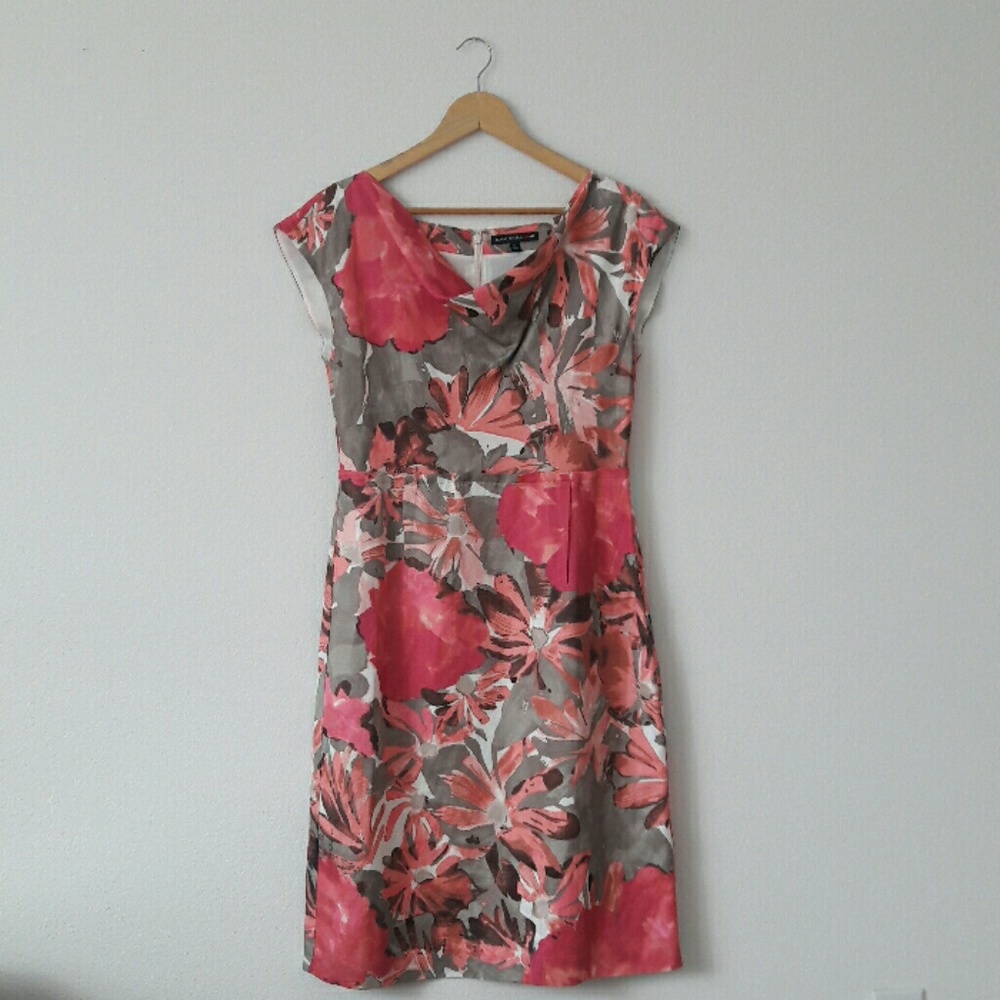 Banana Republic Mad Men Collection Floral Dress