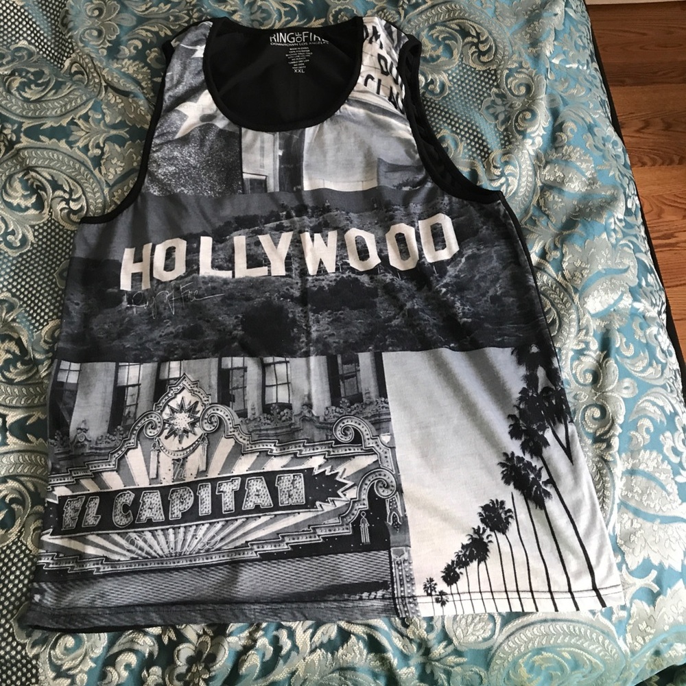 Ring of fire Hollywood tank top