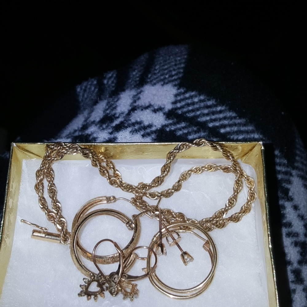 Box of real gold.  SOLD
