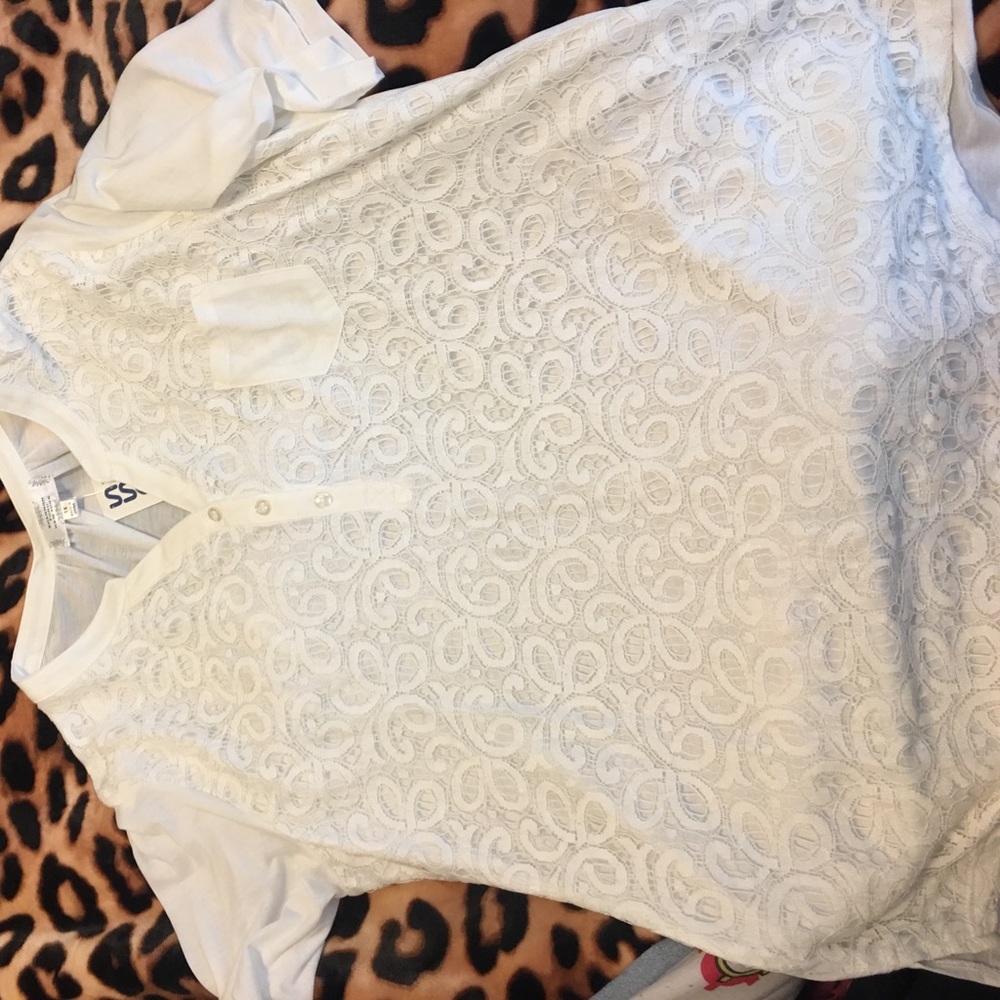 Cute white blouse