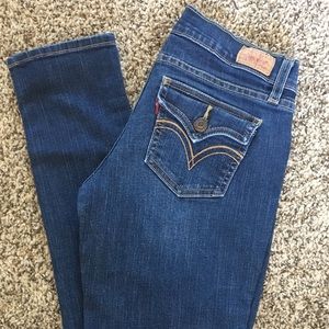 Levi's 524 skinny jeans