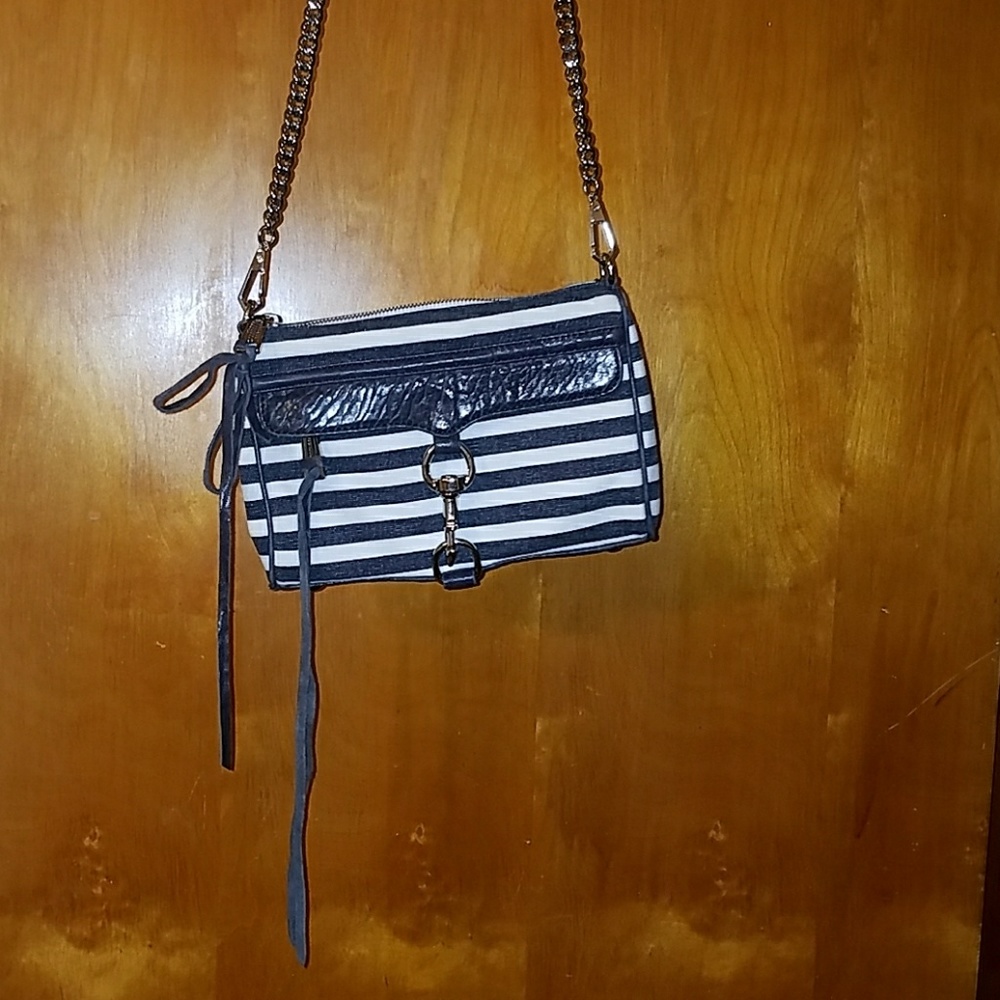 Small stripe purse