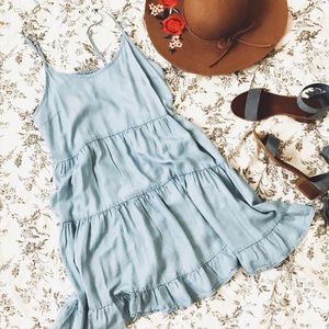 Flirty and Flowy Ruffle Dress