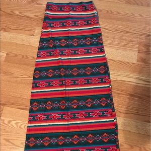 Rue 21 Maxi Tribal Skirt