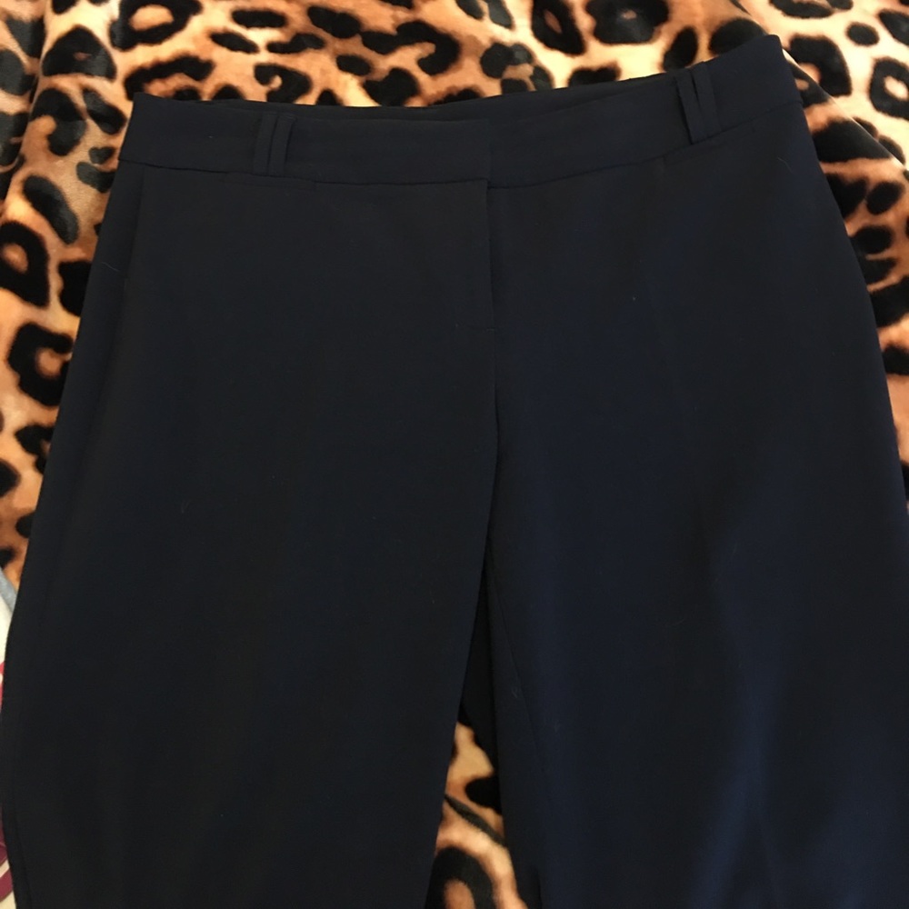 Navy slacks