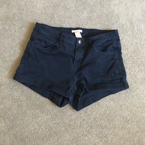 High waisted h&m shorts