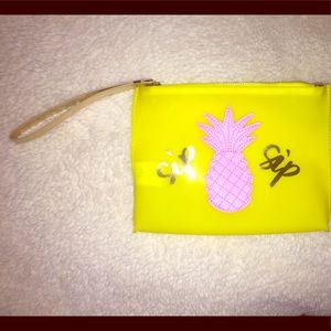 Lilly Pulitzer waterproof jelly wristlet