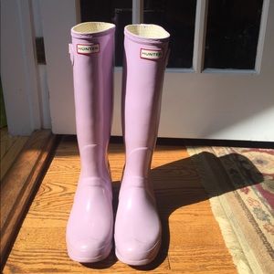 Lavender Hunter Original Gloss Rain Boots