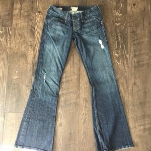 William Rast Savoy ultra lowrise trouser sz25.