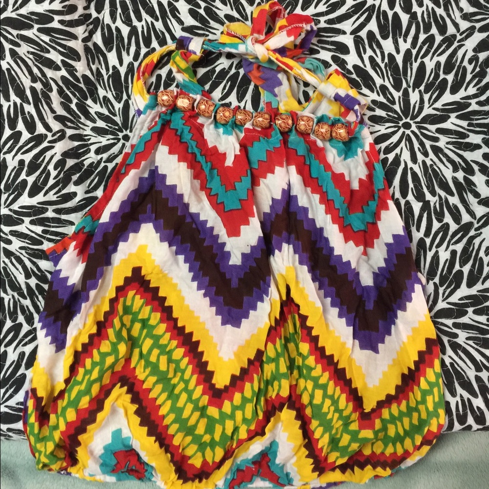 Multicolored top