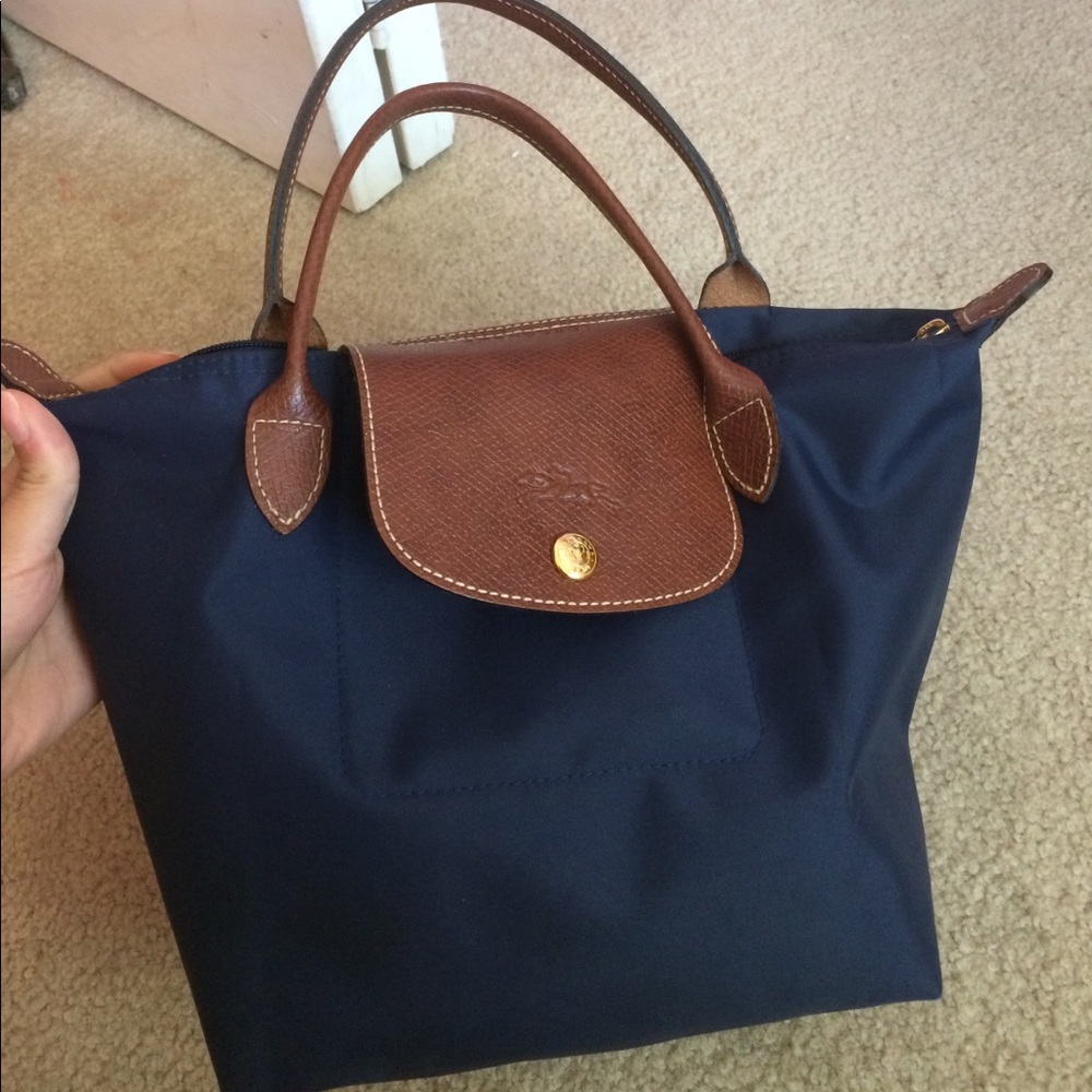 Small Blue Authentic Longchamp