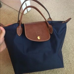 Small Blue Authentic Longchamp