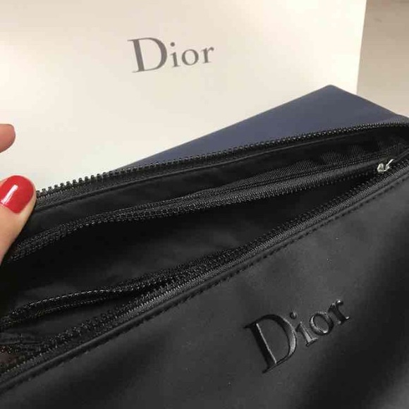 christian dior cosmetic bag