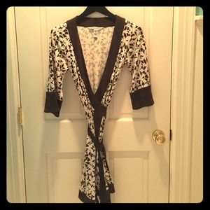 Diane von Furstenburg silk wrap dress