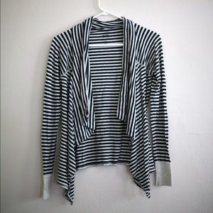 Anthropologie striped cardigan