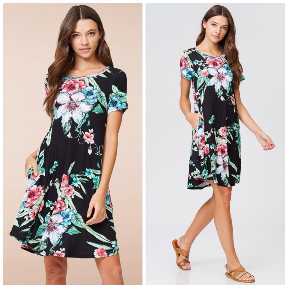 Stunning Knee length Floral pocket dress! 🌸 - Picture 2 of 4