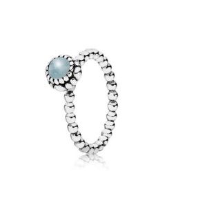 Pandora march birthstone ring