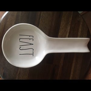 Rae Dunn FEAST ( spoon rest)