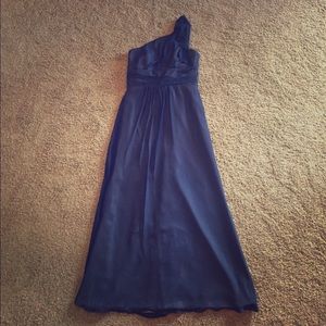 Navy Blue Alvina Valenta Gown