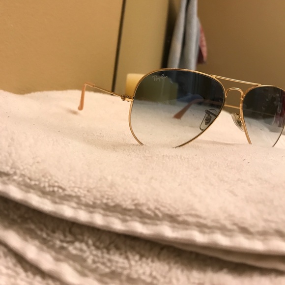 Ray-Ban Blue Gradient Aviators