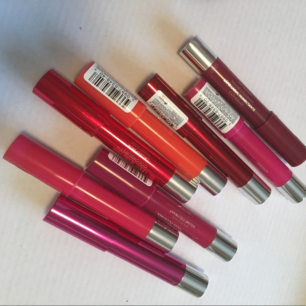 Revelon colorburst lacquer balm & balm stain