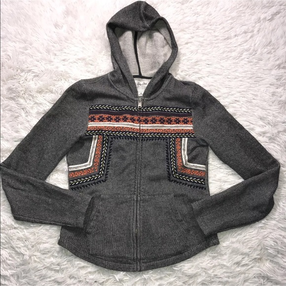 Lucky Brand Jackets & Blazers - Lucky lotus lucky Brand zip up jacket medium