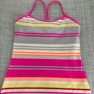 Lululemon. Power Y tank. Size 8