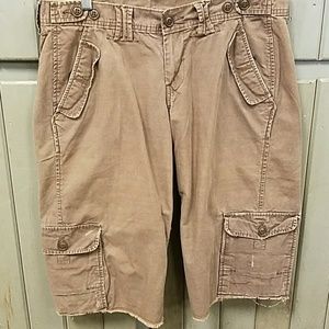 Lucky Brand cargo dungaree