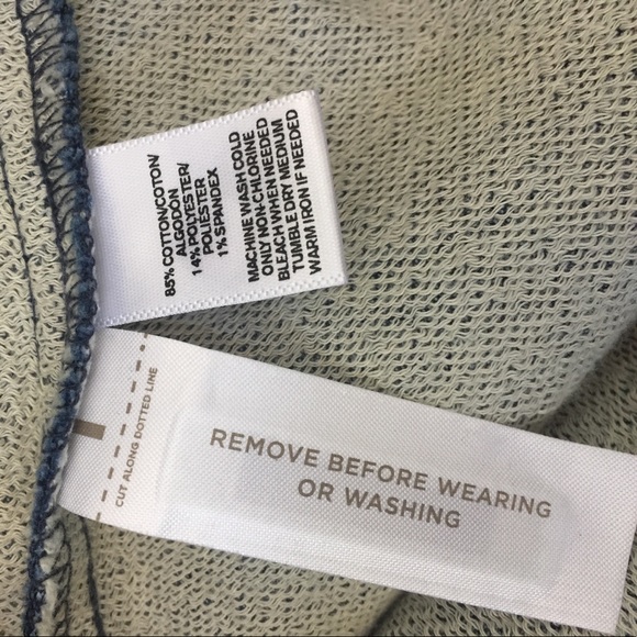 💰💰Ann Taylor LOFT Mini Chambray Skirt Sz 2 - Picture 8 of 8