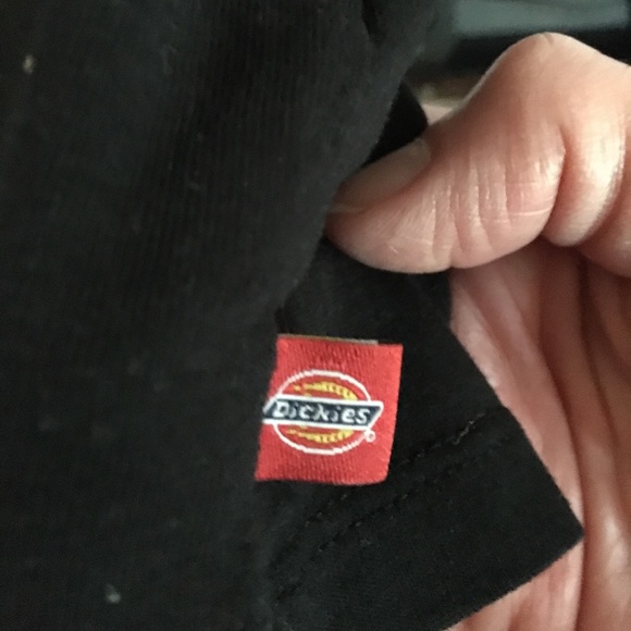 Girls cap sleeve Tshirt. Plain black. - Picture 4 of 4