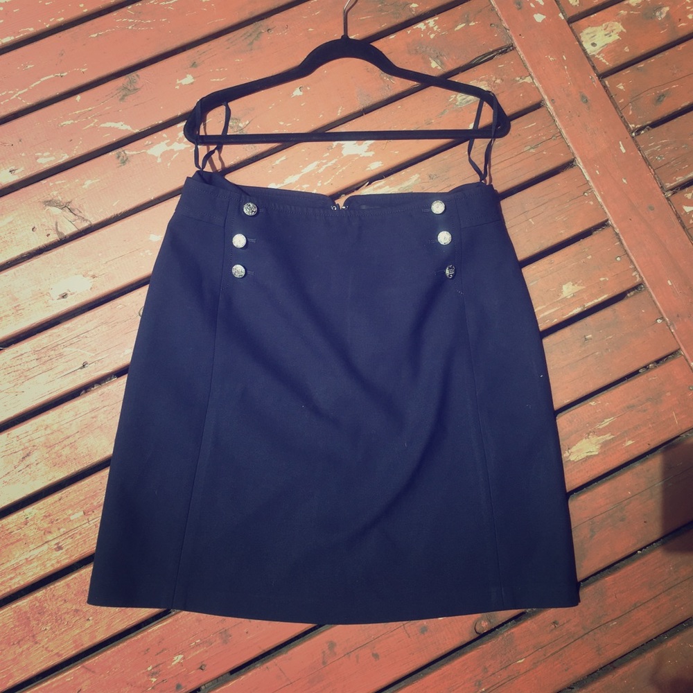 Club Monaco blue skirt.