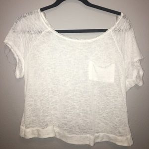 Jolie Burnout Crop Top