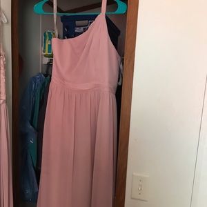 Blush Pink Bridesmaid Dress