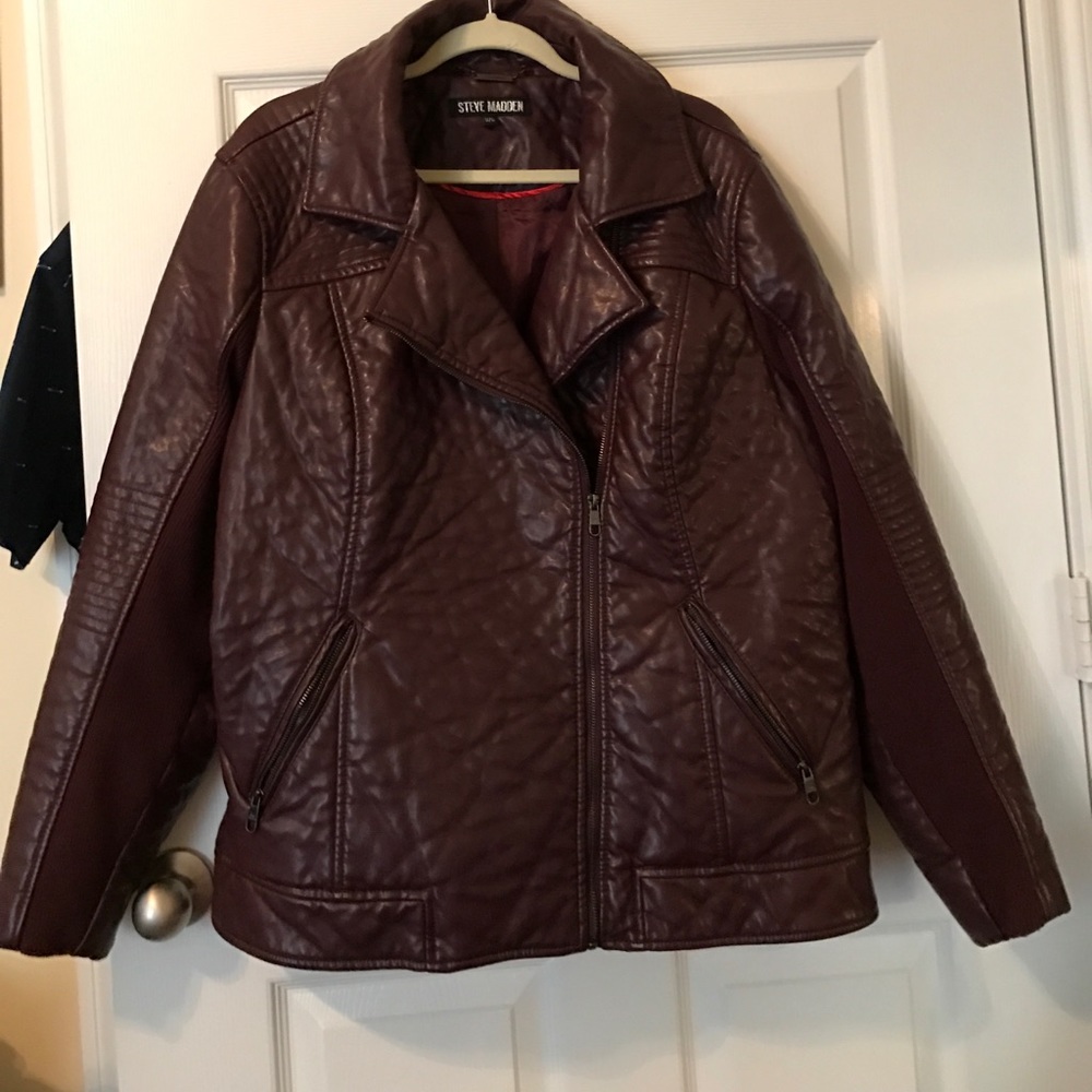 Steve Madden Leather Jacket