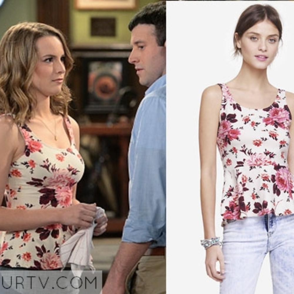 Express Peplum Top