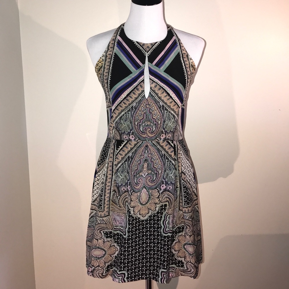 MYNE by Ashley Ann Keyhole Cocktail Dress