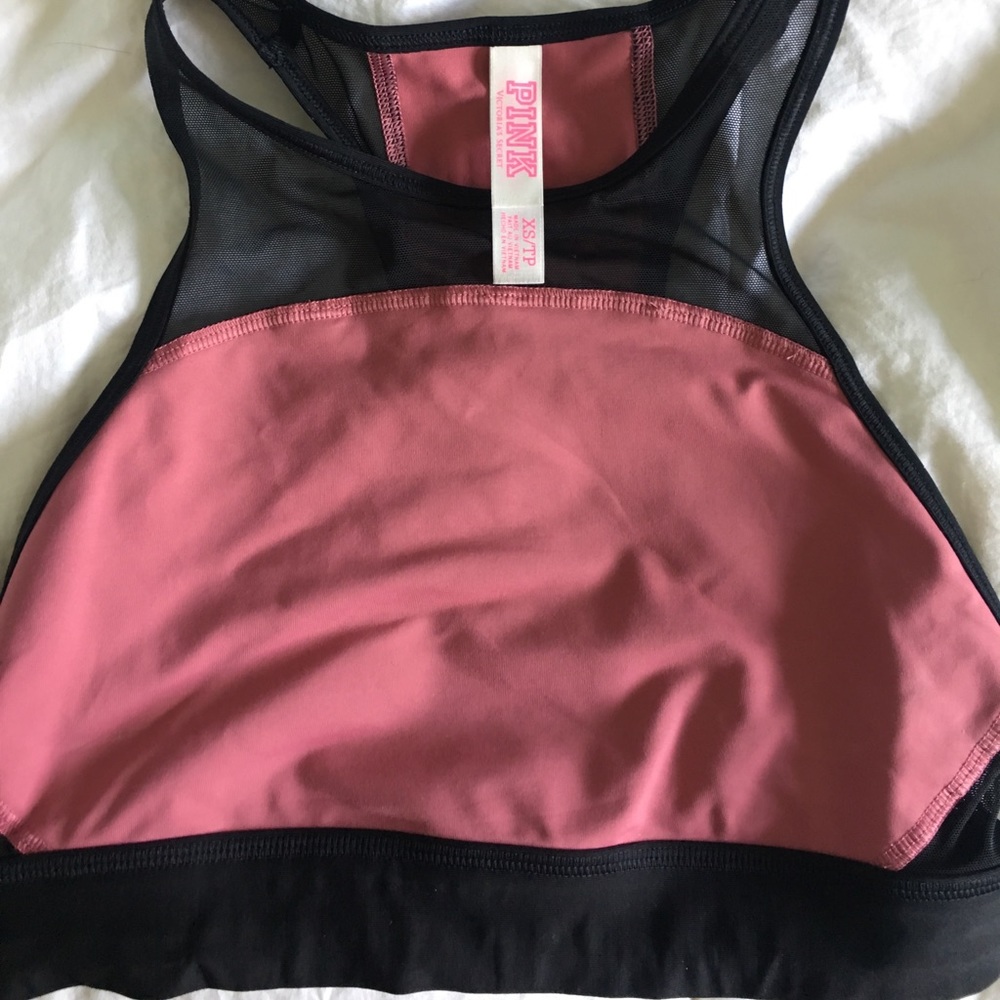 VS Pink high neck sports bra!