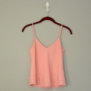 Aritzia PINK HALTER TOP