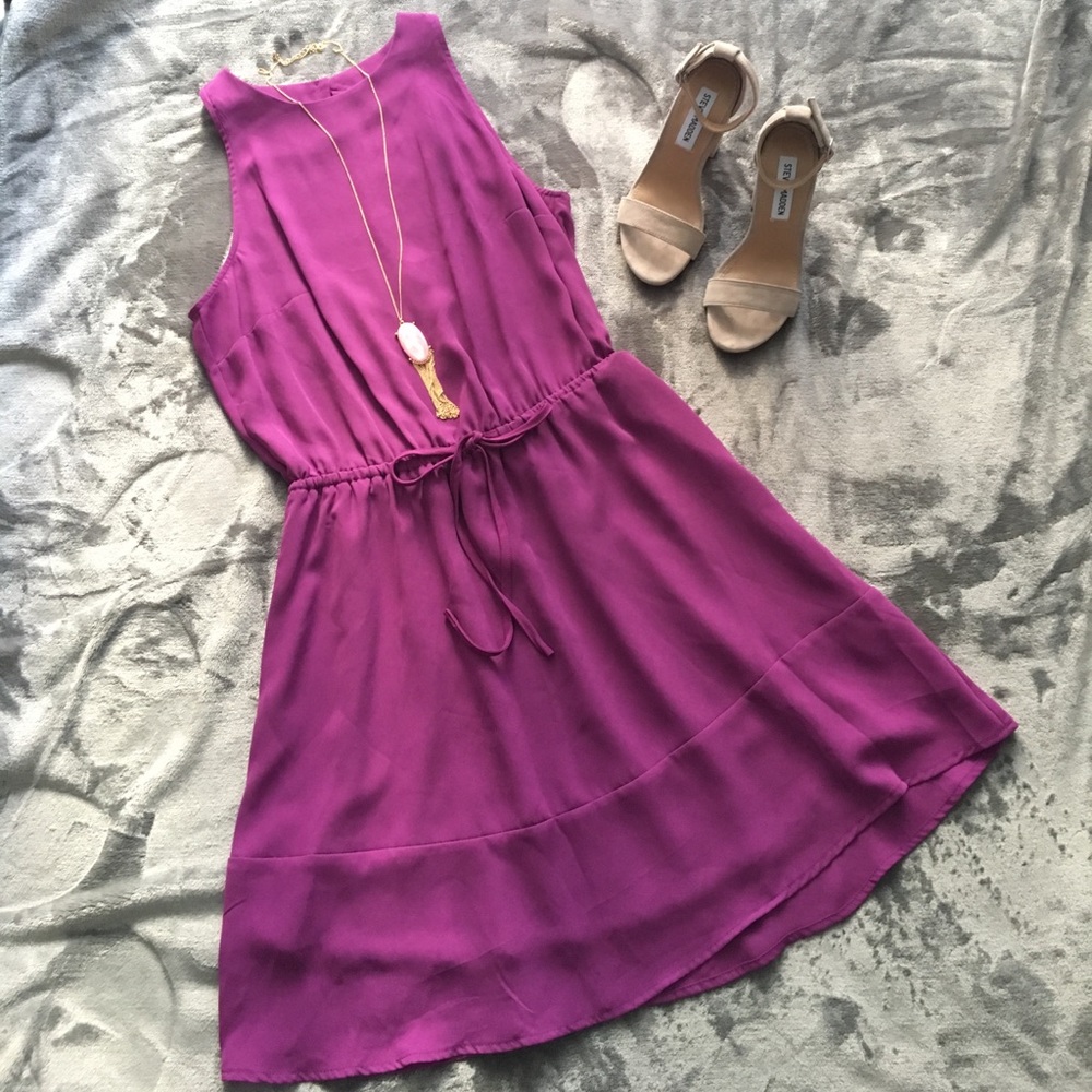 Vibrant purple dress