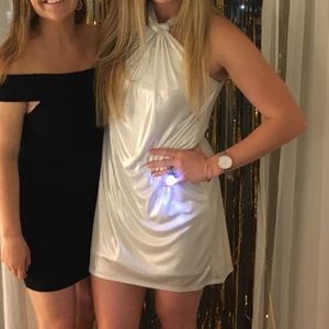 Halston Heritage silver dress, worn once!
