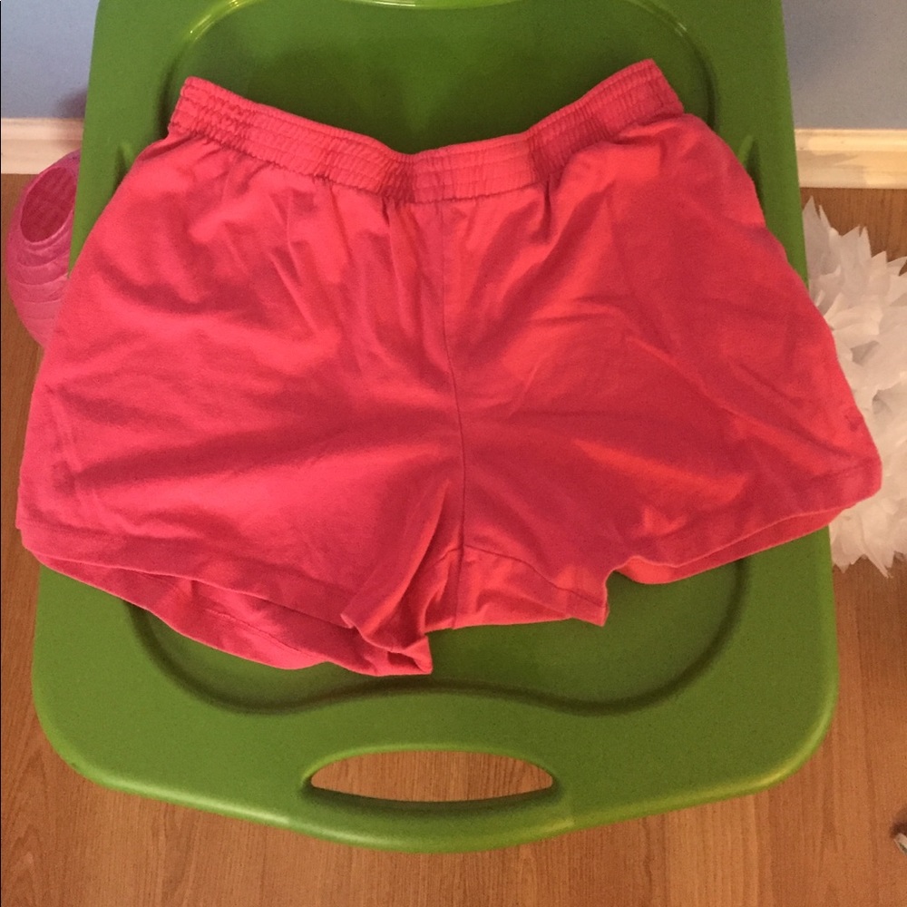Pink shorts