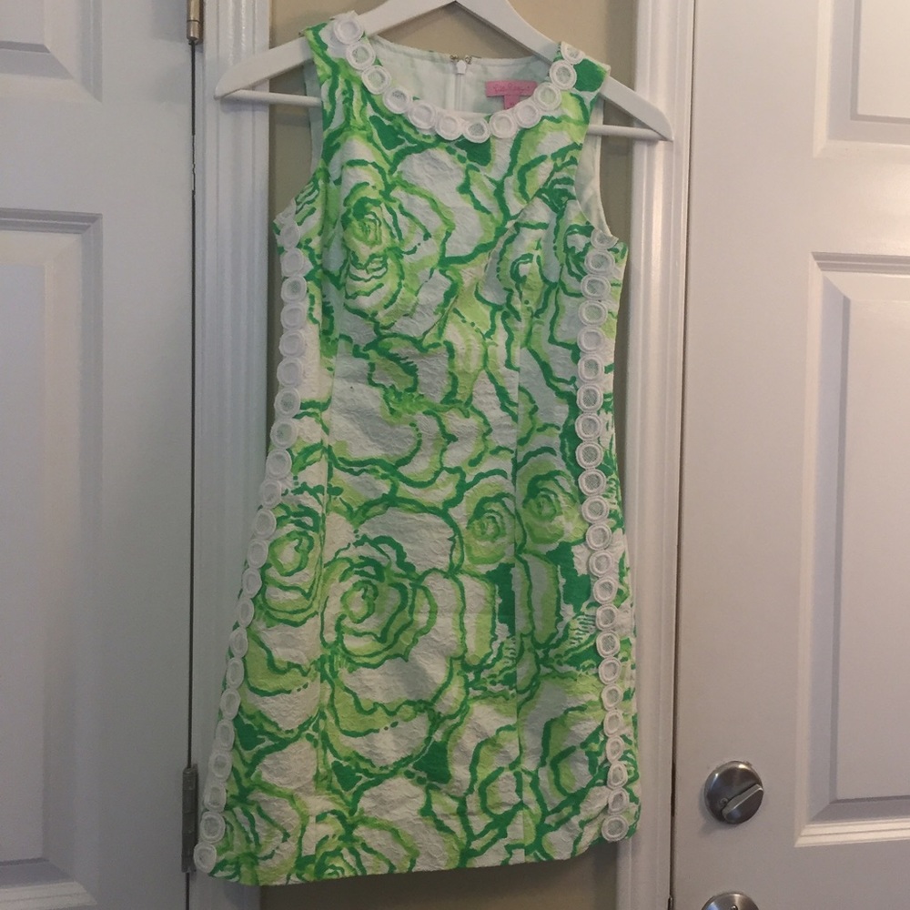 00 Lilly Pulitzer Mila Lace Shift Dress