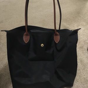 Longchamp Black Bag Le Pilage