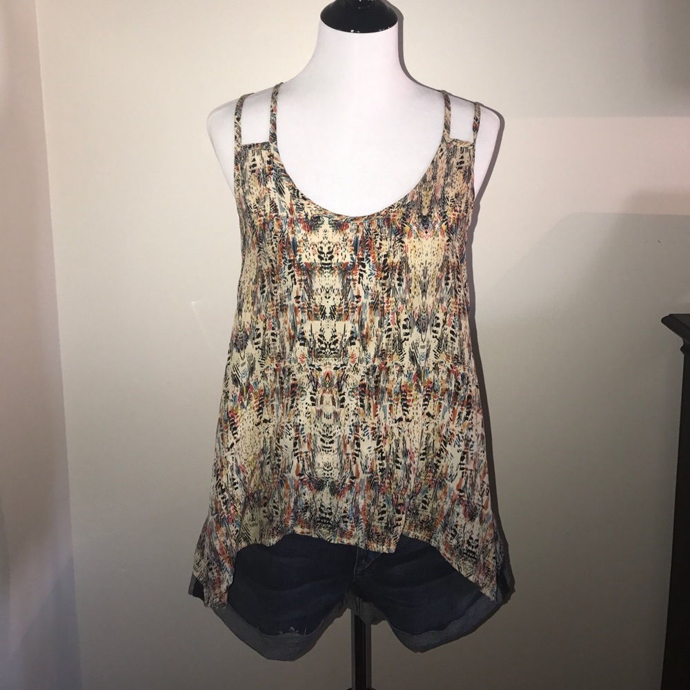 Blu Moon Summer razor back cami