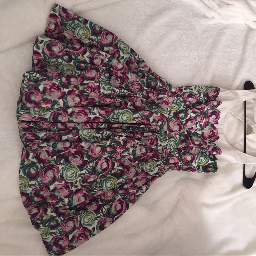 Floral Lauren Conrad dress, size 4