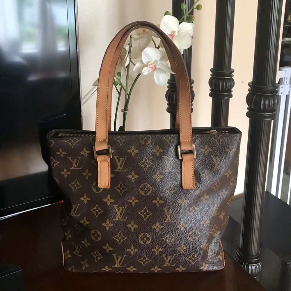 Authentic Louis Vuitton Cabas Piano