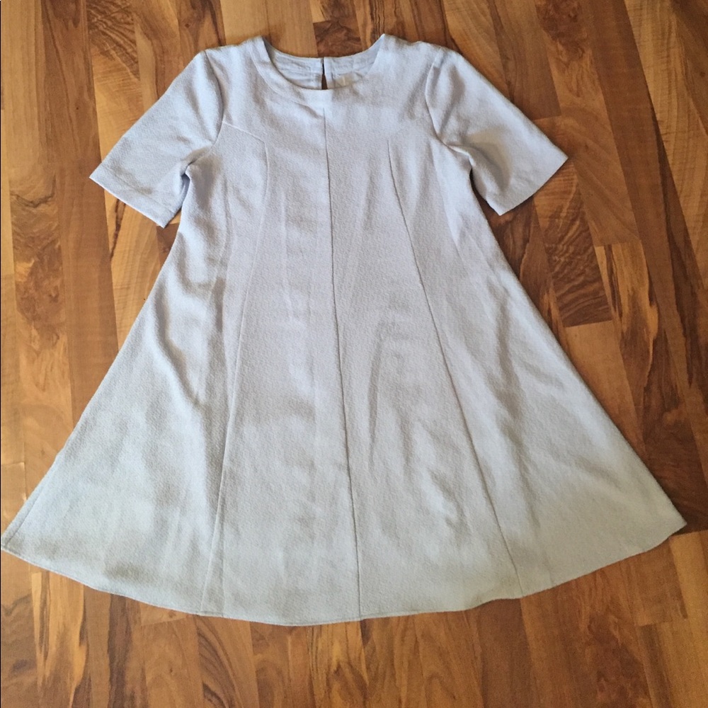 Baby blue dress